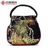 Ethnic Style Embroidery Bag Embroidery Small Bag Peacock Embroidery Mini Women Handbag Wrist Bag