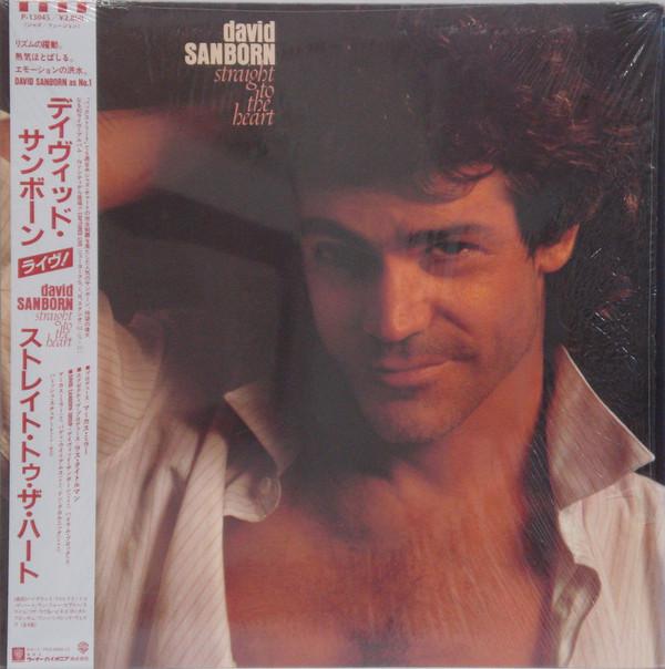 LP Record DAVID SANBORN - Straight To The Heart P13045 Warner Bros 1984 Japan Jazz Used