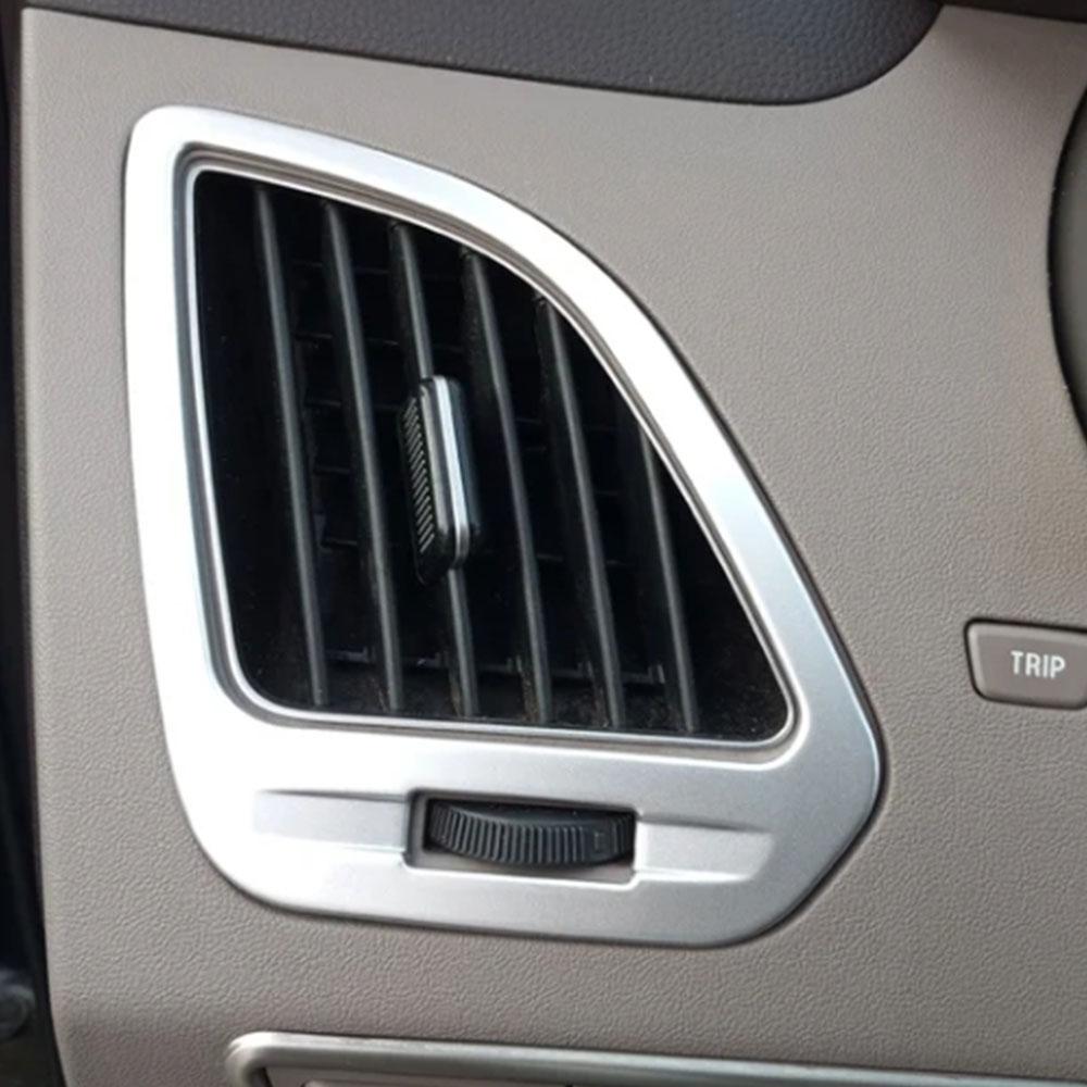 Für Hyundai IX35 IX 35 2010 - 2015 Klimaanlagendüsenabdeckung Zierleiste 2 Stück AC-Auslassrahmen Dekoraufkleber Innenraumzubehör