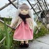 BlissfulPixie Waldorf Doll Handmade Doll Lusia 30cm Soft Girl Cute Stuffed Animal Best Doll for Kids -