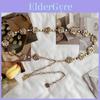 Elegant Rose Flower Waist Chain For Women Stylish Simple Design Chic Dress Accessory