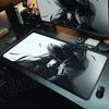 Hot Wuthering Waves Qiuyuan Mouse Pad XXL Gaming Computer Gamer PC 400x900mm Keyboard Desk Mat Non-Slip Rubber Laptop Mouse Pads