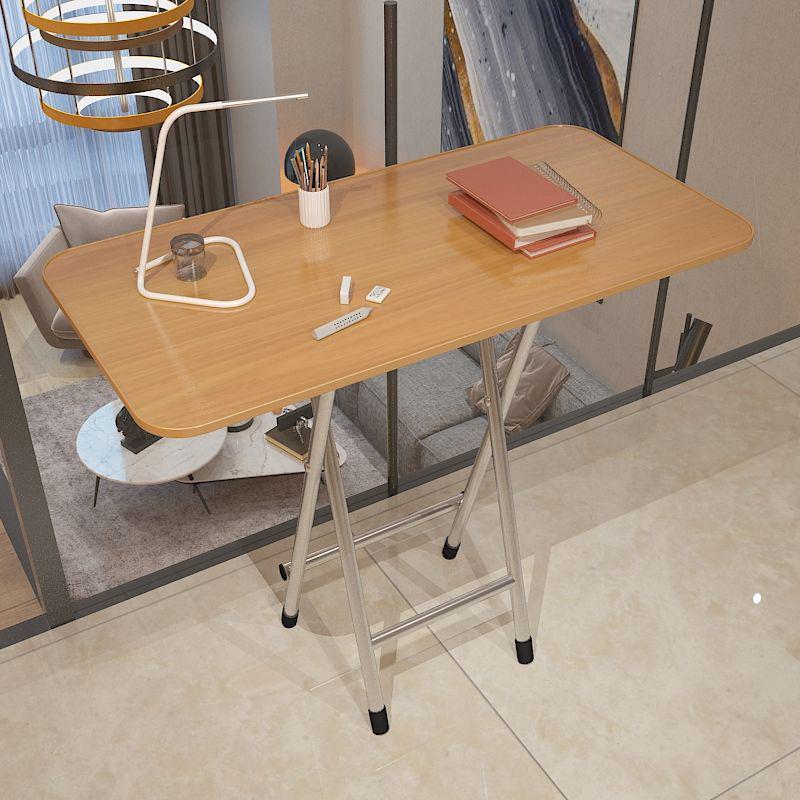 Simple Rectangular Folding Table for Dorm, Dining, and Outdoor Use