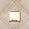 Tory Burch Fleming Diamond Quilted Embossed Print Woven Chain Shoulder Bag Large Women Shoulder Bag Off-White 56716-122