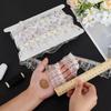 1Roll Handmade Gift Wrapping Lace DIY Pleated Delicate Double Layered Clothing Embellishment Organza Shine Sequined 4.5CM