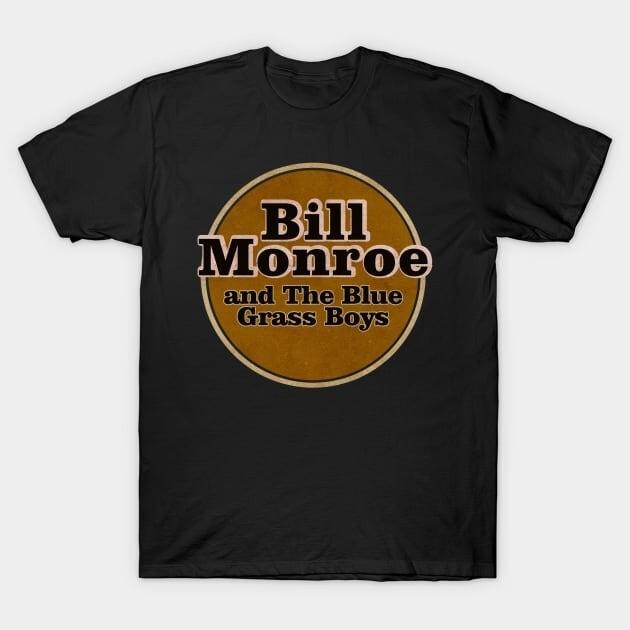 Bill Monroe s Music Cotton Black Color Shirt Unisex L
