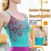 Cross-Border Fashion Mandala Flower Yoga Vest & Sports Bra Set