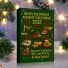 Advent Calendar 2025 for Kids Boys 24 Die-Cast Trucks Machines Christmas