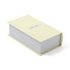 Francfranc Book Tissue Cat Light with Interior Finish Box, Design, Yellow, Mirror,