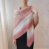 Elegant Literary Cotton Linen Large Square Scarf Female Summer Bohemian Style Warm Decorative Versatile Shawl 130x130cm