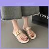 Stylish Summer Women's Sandals Thick Sole Open Toe Slide On Vacation Beach Shoes