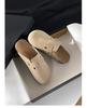 Fashion 2025 Women Suede Clogs Slippers Soft Insole Sandals with Arch Support Shoes Outdoor Beach Suede Clogs Slippers Slides for Men