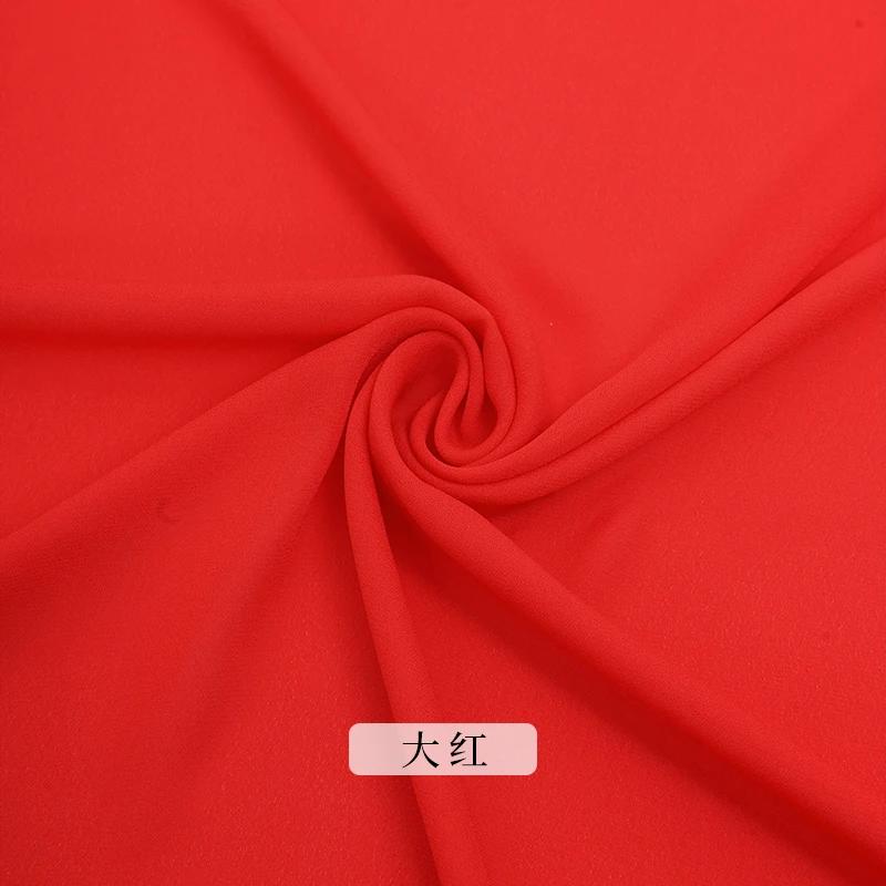 150x50cm/150x300cm Nicht Transparenter Chiffonstoff Für Sommerkleider, Kleiderfutter, Hosen, Handgefertigter DIY-Stoff TJ10408