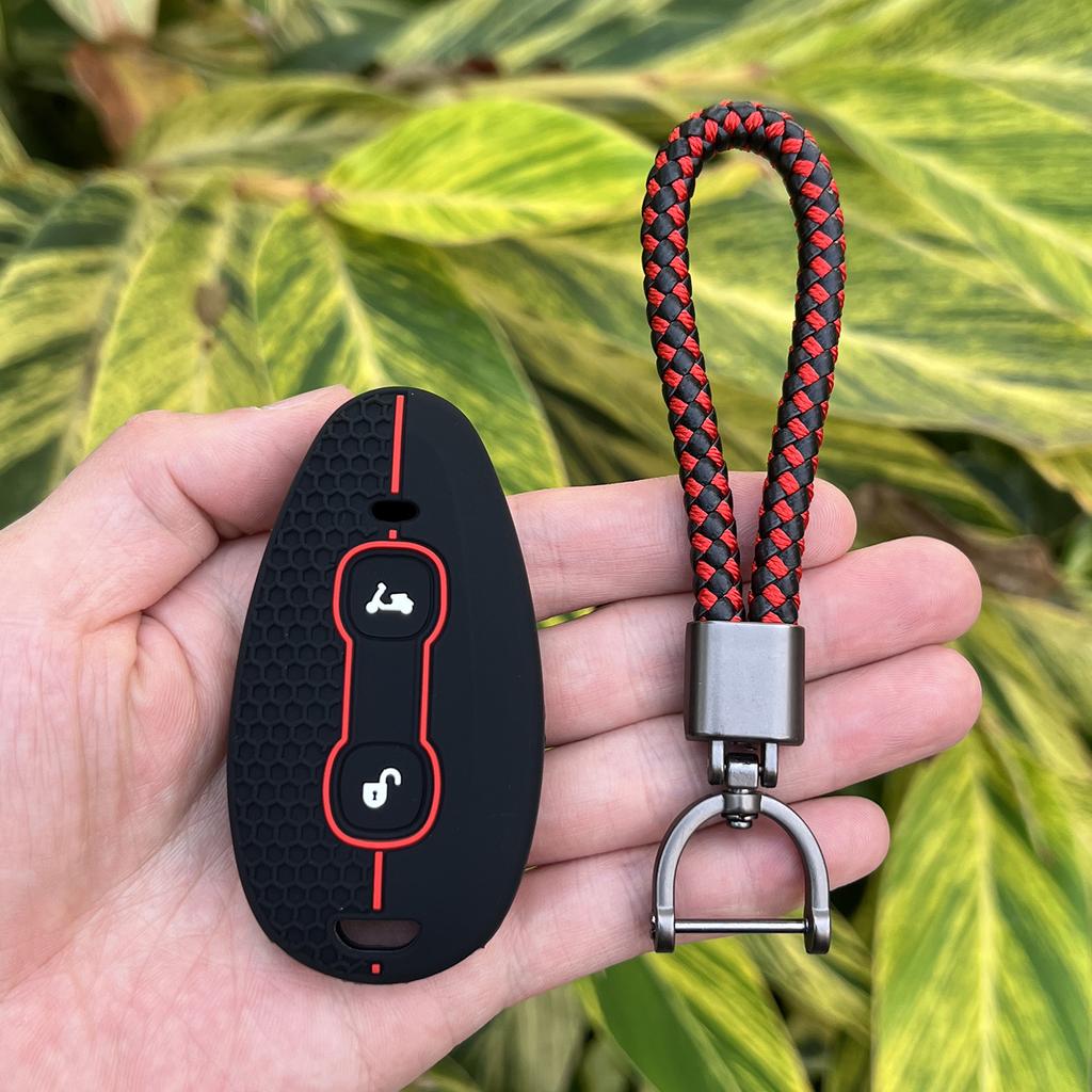Silicone Car Key Case Protector For Piaggio Vespa Gtv300 Gtv Gts300 Gt S300 Gts 300 Motorcycle Rubber Remote Cover Keychain