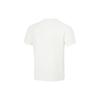 Li Ning Plain Pullover Round Neck Sports Short Sleeve T-Shirt Men Tops Off-White ATSU065-2