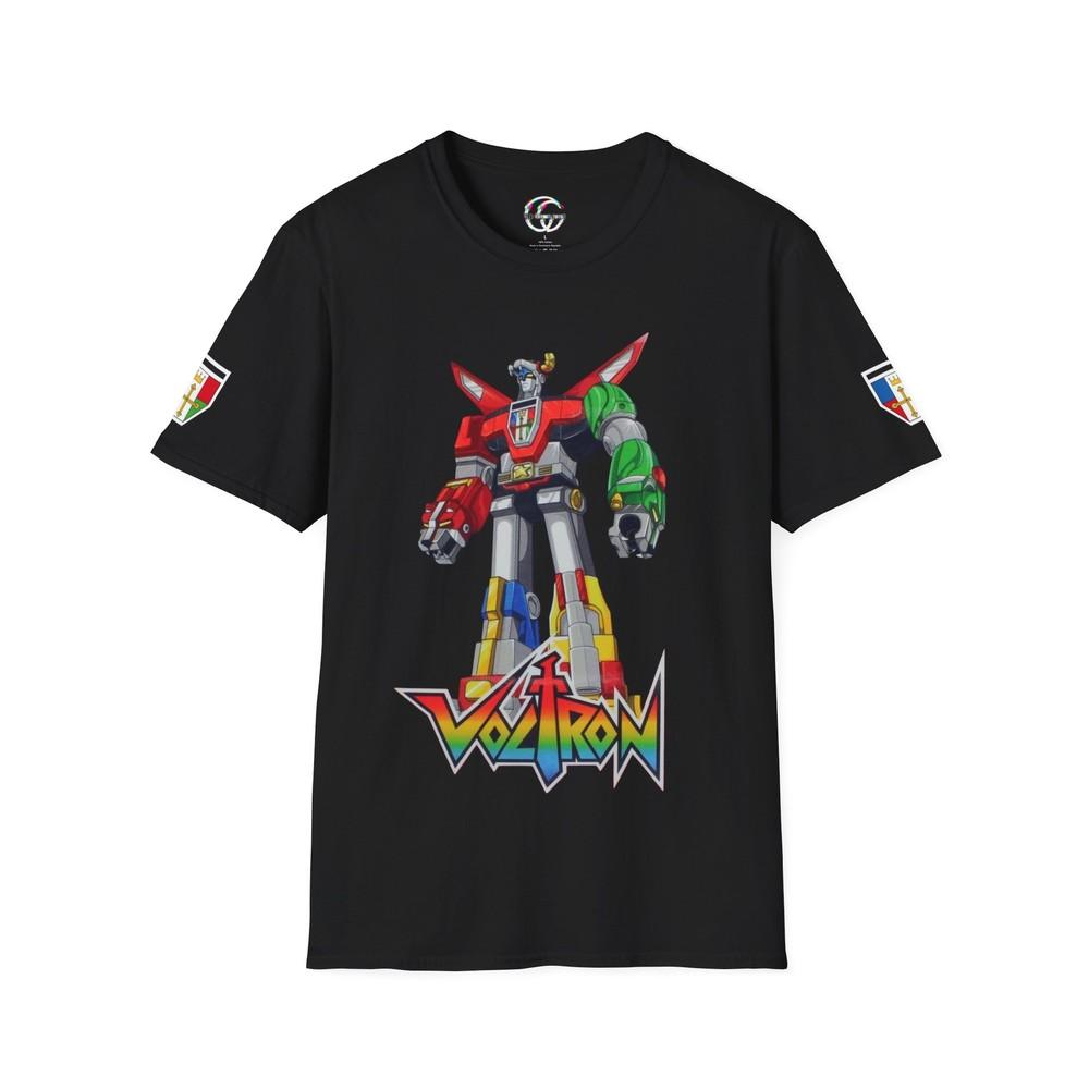 Voltron Defender T-Shirt Retro 80's Shirt Vintage Cartoon Tee Cool Gift Unisex T-Shirt