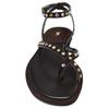 Zara Fashionable Comfortable Beaded Strap Sandals Women Sandals Brown 1614610700