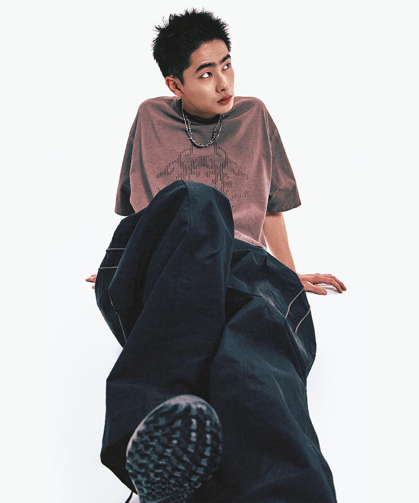 Endeuligseu Heavy Nylon Trimming Pants (Black)