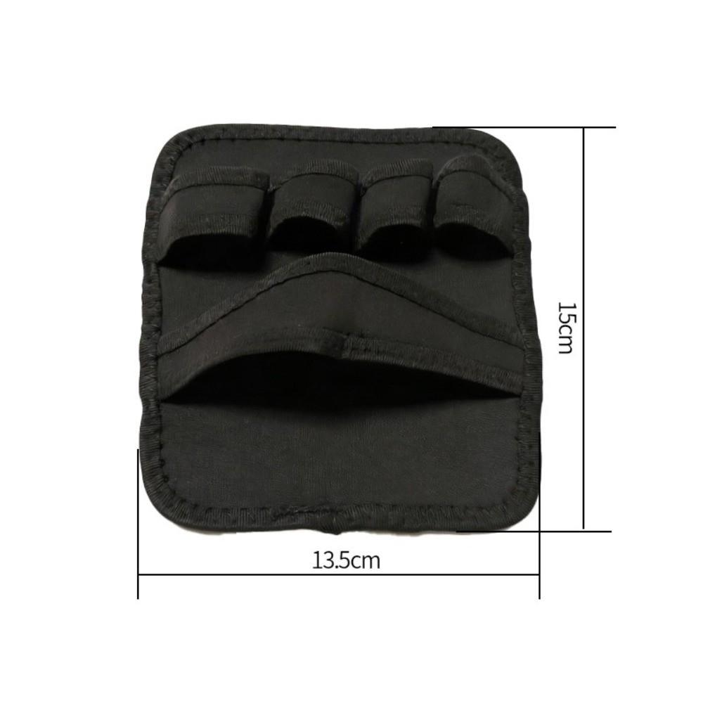 1 Pair Wear Resistant Padding Weightlifting Gloves Anti Slip Grip Gym Gloves Strength Training