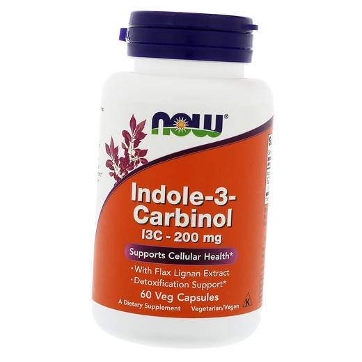 

Індол 3 Карбінол капсули, Indole-3-Carbinol 200, Now Foods 60вегкапс (72128031) 60vcaps