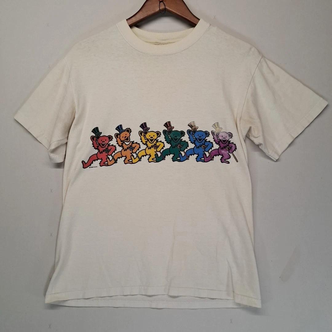 

Vintage Grateful Dead T Shirt 1993 Wrap Around Bears Anvil Medium S