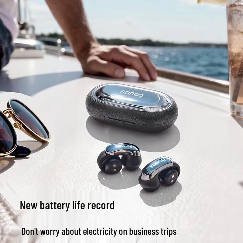 Saina S9S AI Open-Ear Clip Bluetooth Headset