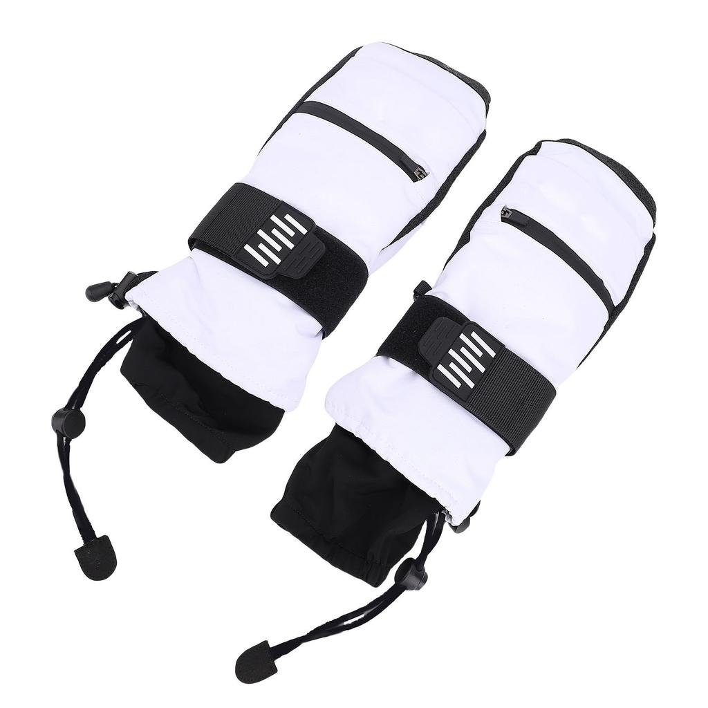 Rękawice narciarskie dla mężczyzn i kobiet, ciepłe na zimną pogodę, do snowboardu, rękawice do sportów śnieżnych z wewnętrzną warstwą