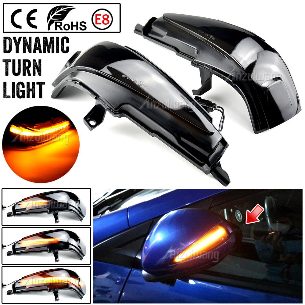 Rearview Mirror LED Sequential Turn Signal Lights for Honda Civic Mk8 (2006-2011) Models