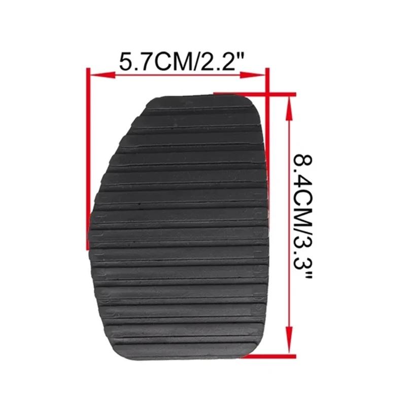 Rubber Brake Clutch Foot Pedal Pad Cover For Citroen Xsara Picasso 1999 - 2012 Jumpy Xantia C4 Picasso C2 SC C5 DC RD TD C6