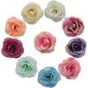 100 Pcs Artificial Rose Flowers Heads Flower Head Artificial Flower Silk Flower for Crown Scrap Wedding Home Decor DIY Garland Headdress