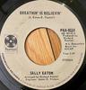 7inch Record SALLY EATON  Breathin Is Believin  I Can Affo PAA0114 Paramount Recor 1971 US SoulFunk Used