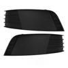 1pair Front Bumper Lower Grille 5E08073679B9 Left Right Fog Lamp Grille Cover for OCTAVIA 5E 2013