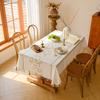 Yingchuang Amazon Embroidered Tablecloth Coffee Table Household Retro American Table Cloth Towel Cotton And Linen Simple Cloth
