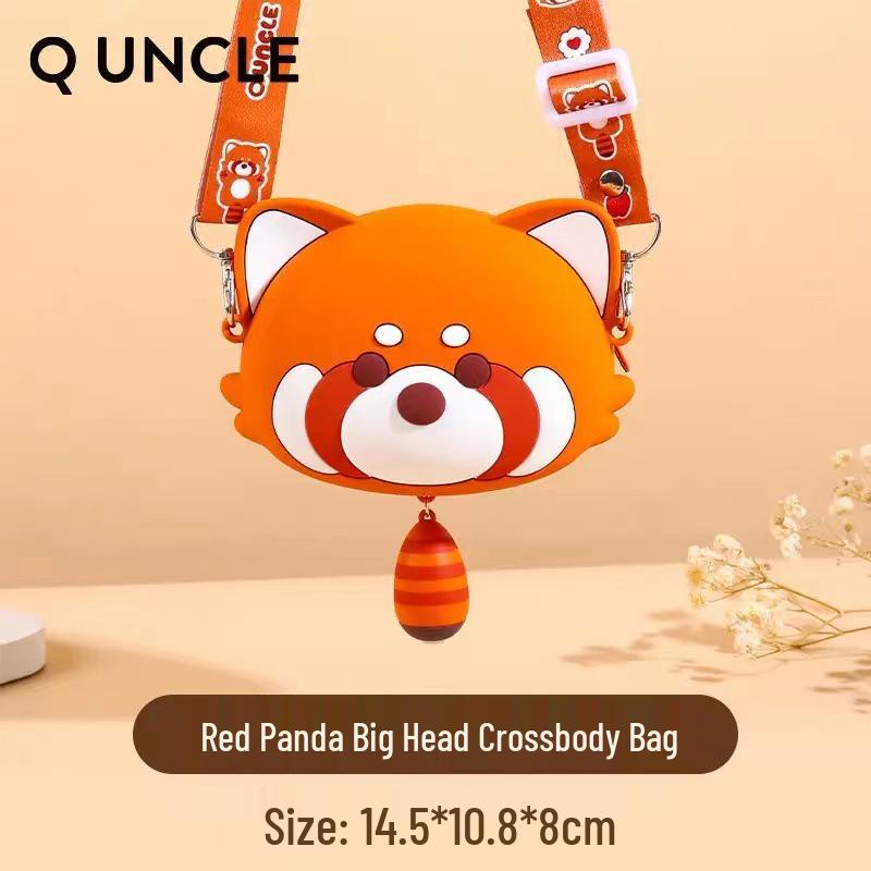 

Силиконовая сумочка Панда-девочка: Милый, Портативный Нагрудный Кошелек для Монет