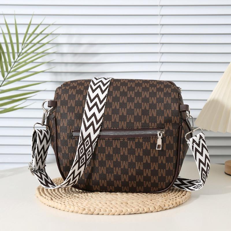Large Capacity Bag New Retro Letter Printed Messenger Breast Bag Women's Bag Shoulder Bag Women's Messenger Bag