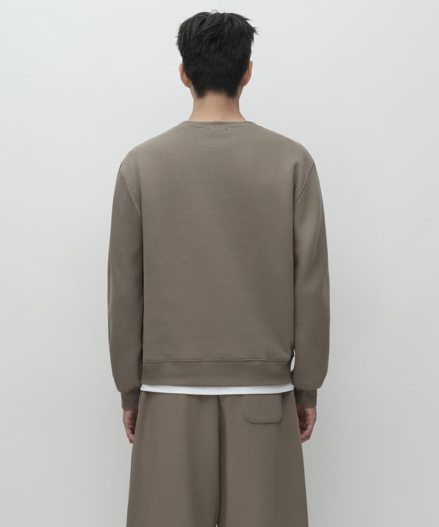 MUSINSA STANDARD Brushed Sweatshirt [Taupe]