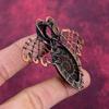 Ammonite Fossil Pendant Copper Wire Wrapped Butterfly Pendant Gemstone Jewelry