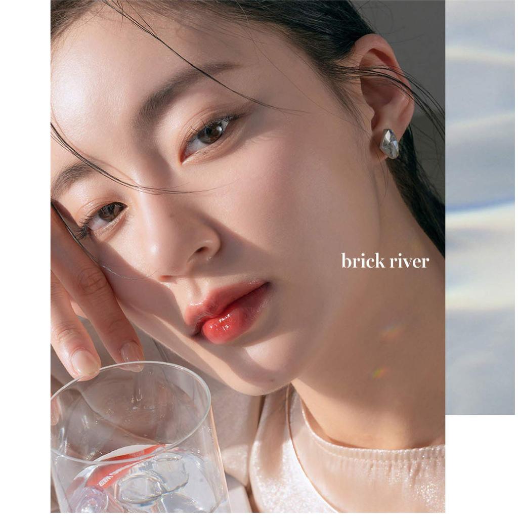 TOENCOUNTER Glasting water tint Lipstick Korean cosmetics Makeup rom&nd (Rose Stream)