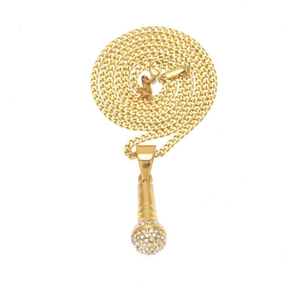 Hot Sale Stainless Steel Hip Hop Necklace, Boxing Gloves, Helmet, Jerseys, Axe Hammer Pendant