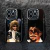 Bad Y-Bunny Phone Case For iPhone 17,16,15,14,13,12,Pro MAX Black Matte Shockproof Cover