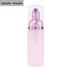 60ml Portable Foaming Face Wash Bottle - Refillable Press-Type Facial Cleanser Mousse Container
