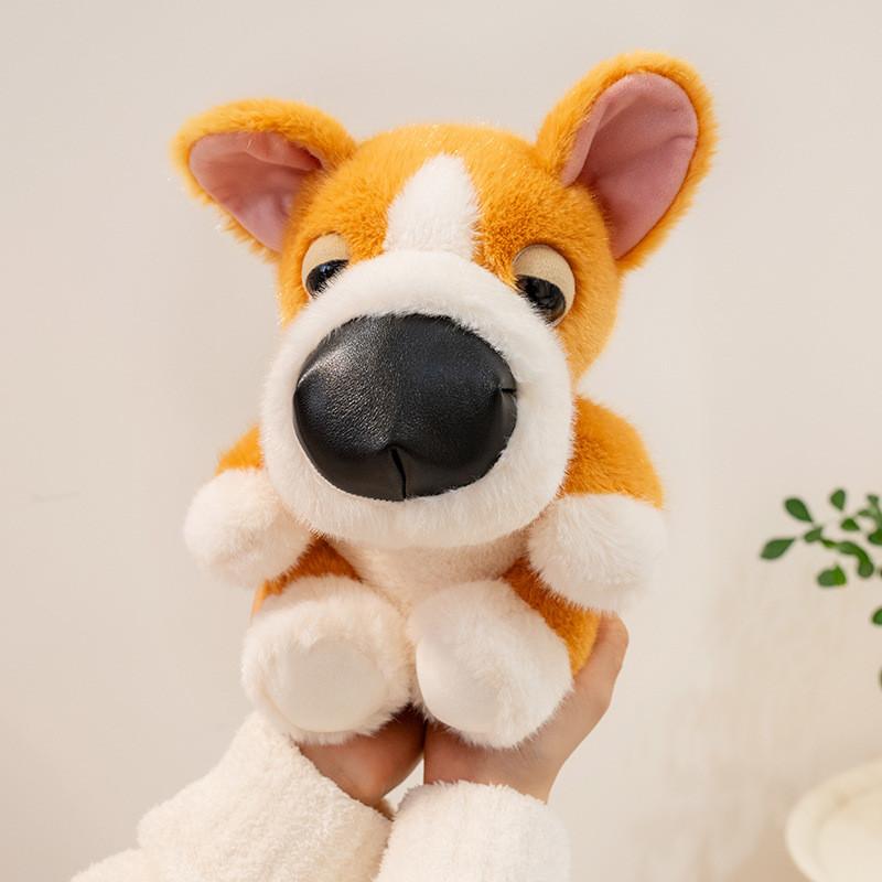 Plush Dog Toy With Pp Cotton Fill For Kids Safe Snuggle Gift