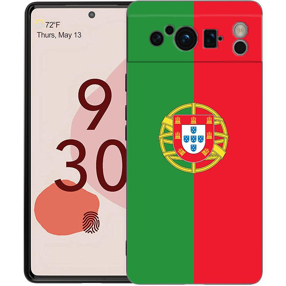 

Portugal Phone Case For Google Pixel 10 9 8 7 Pro 9A 8A 7A 6A 6 Pro XL Soft TPU Bumper Black Cover Pixel 6