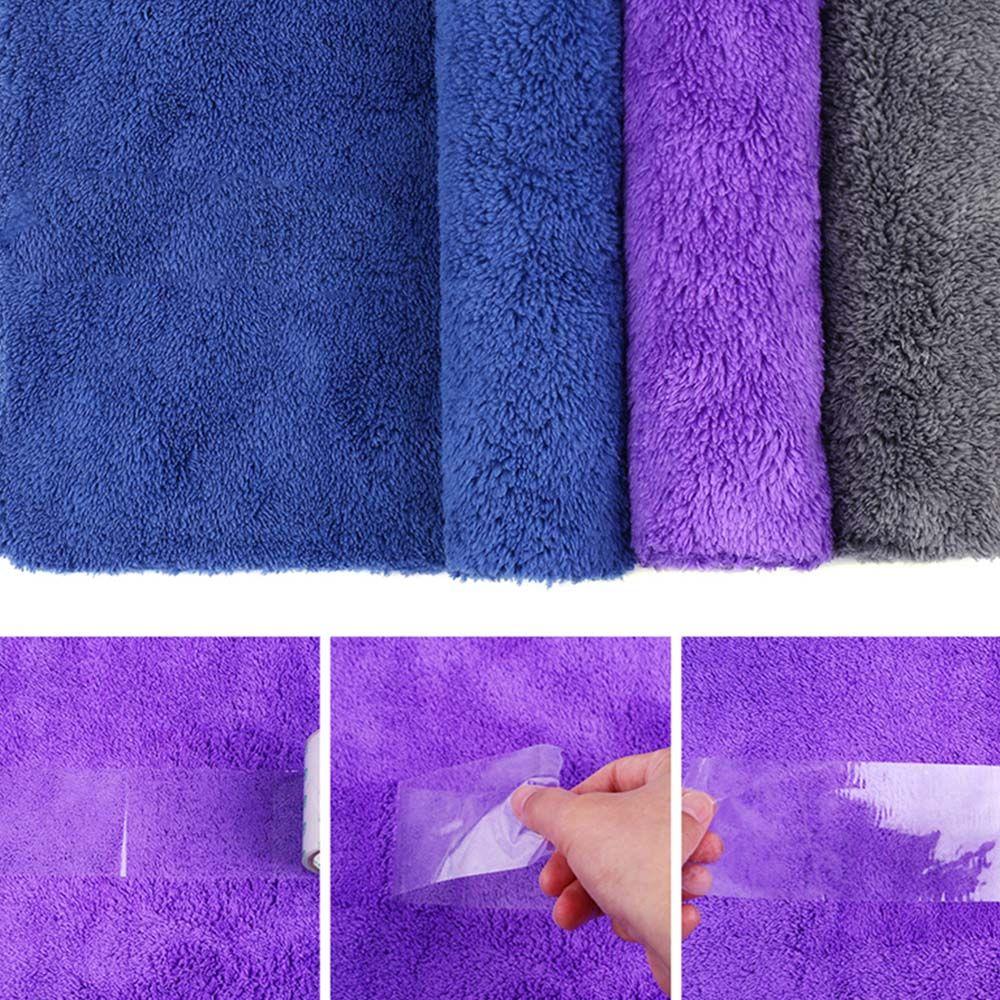 Car Detailing Car Cleaning Cloth Plush Washing Rag Extra Microfiber Towels Edgeless Cleaning Towel