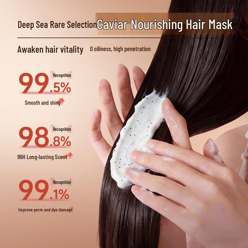 Three Magicians Caviar Hair Mask 500ml