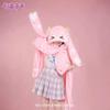 Hatsune Cherry Blossom Multi Functional Hooded Cloak Soft And Warm Nap Shawl Air-Conditioned Blanket Office Dormitory Girl Gift