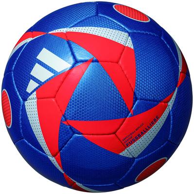 Adidas League Size 5 Soccer Blue and AF594BR Fußballliebe Ball, Red,