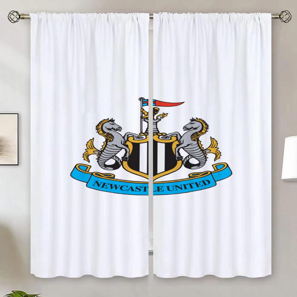 

Bathroom Curtain for Children s Room Newcastle United White Curtains for Camera Tulle in Kitchen Home Interior Curtains Blackout W50xH70cmx2pcs-CL