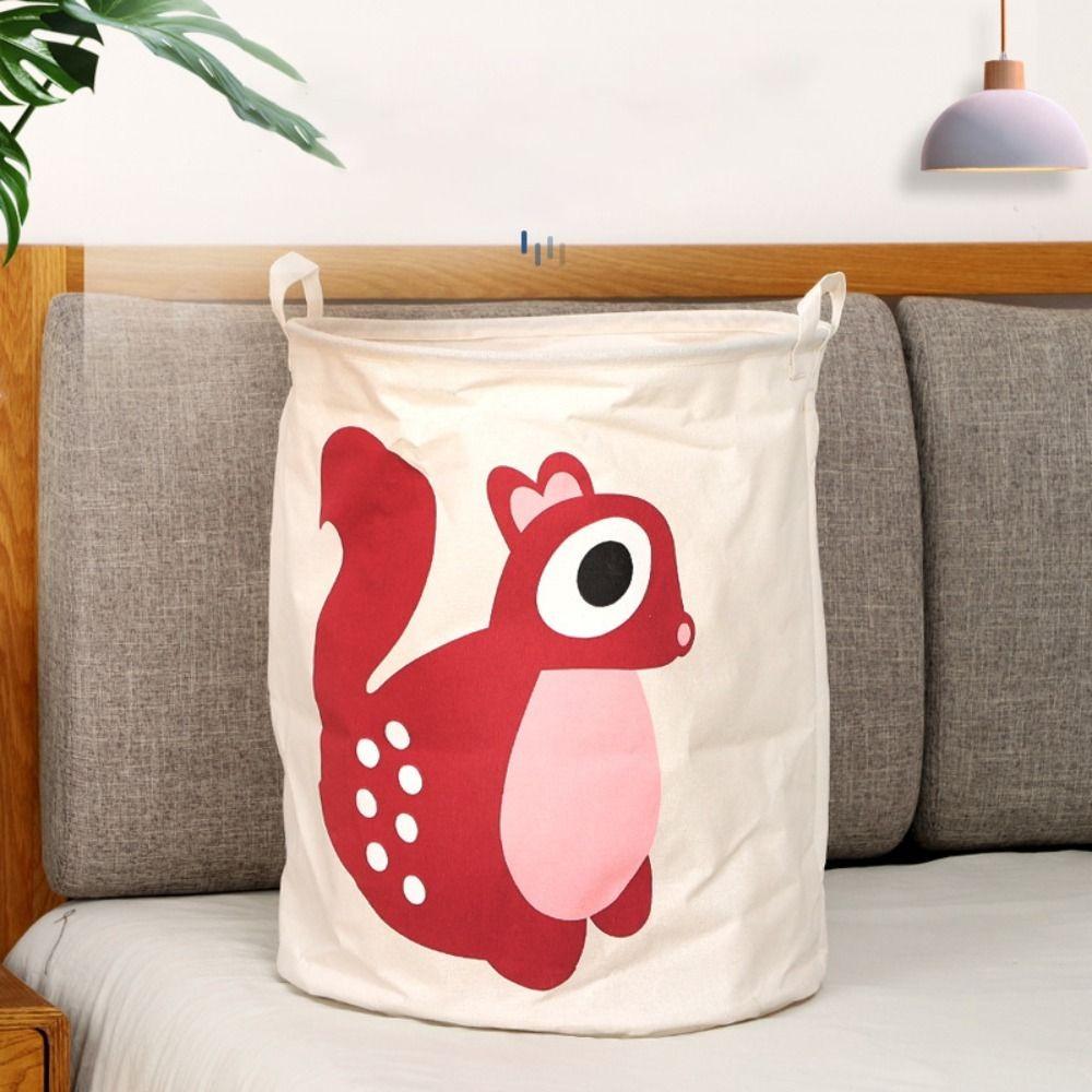 Large Organizer Basket With Handle Toys Basket New Canvas Barrel Basket Laundry