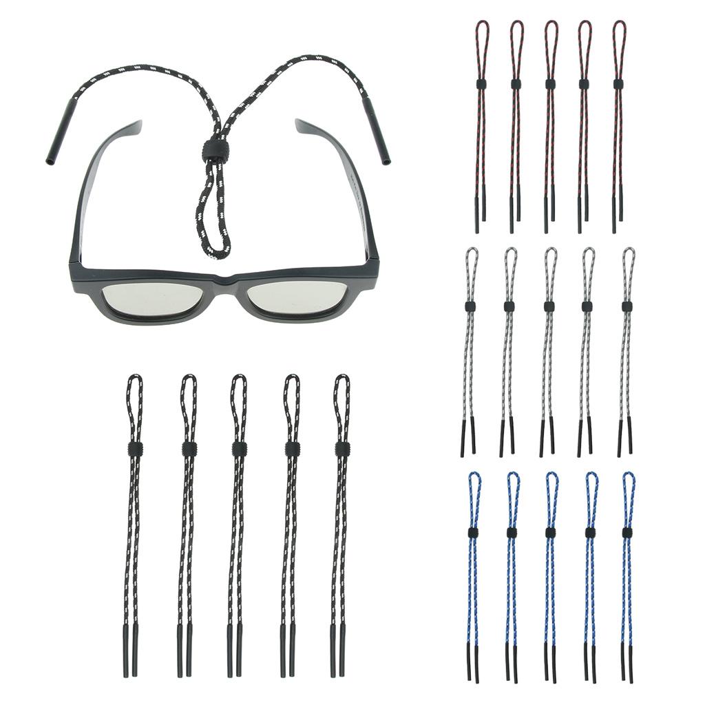 Sunglass Holder Strap,Reading Safety Glasses Eyewear Retainer Cord Lanyard --5 Pack -